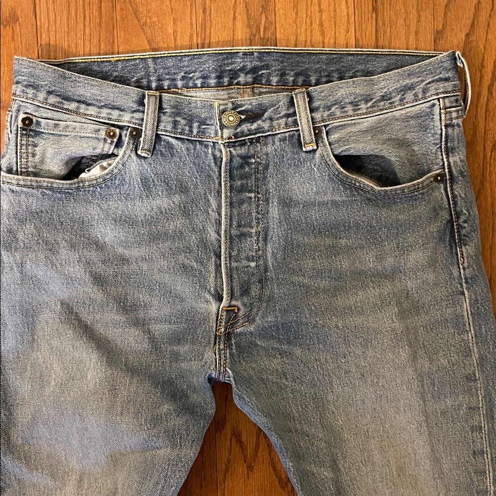 Levi’s 501 33w 32l Light Wash